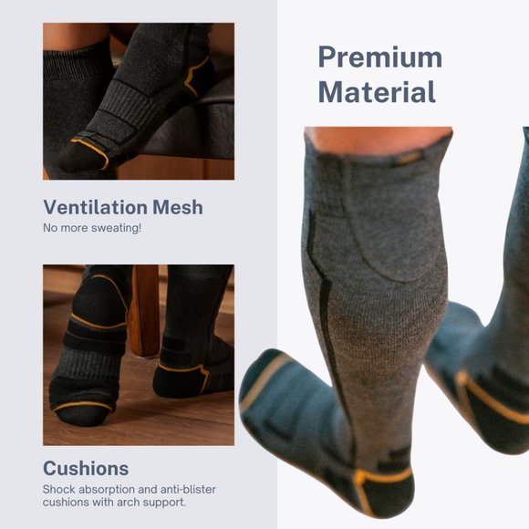 Smart Heated Socks - Picture 4 of 8